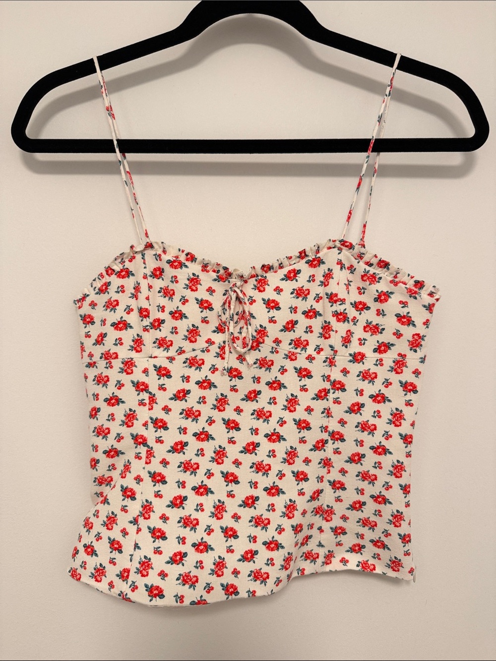 Zara Floral Corset Style Top